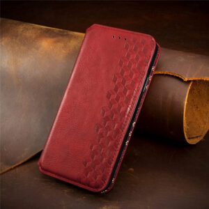 Solid Color Leather iPhone Case