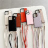 Creative Flip Slung Over One Shoulder Phone Cover with Card Holder - Image 2