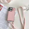 Creative Flip Slung Over One Shoulder Phone Cover with Card Holder - Image 9
