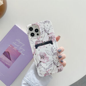 Retro Flower Card Phone Case